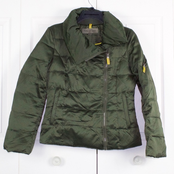 Marc Anthony Jackets & Blazers - MARC NEW YORK Green Puffer Down Jacket Size S